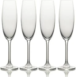 Creative Tops Mikasa Julie Flute Set Of 4 230ml