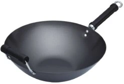 KitchenCraft Oriental Carbon Steel Non-Stick Wok 8 -Home Furnishings Store 20931 20594