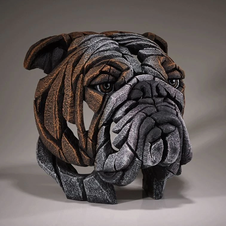 Edge Bulldog Bust Sculpture 3 Edge Bulldog Bust Sculpture