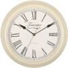 Redbourn Cream Wall Clock -Home Furnishings Store 24619 19817