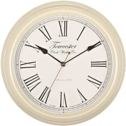 Redbourn Cream Wall Clock