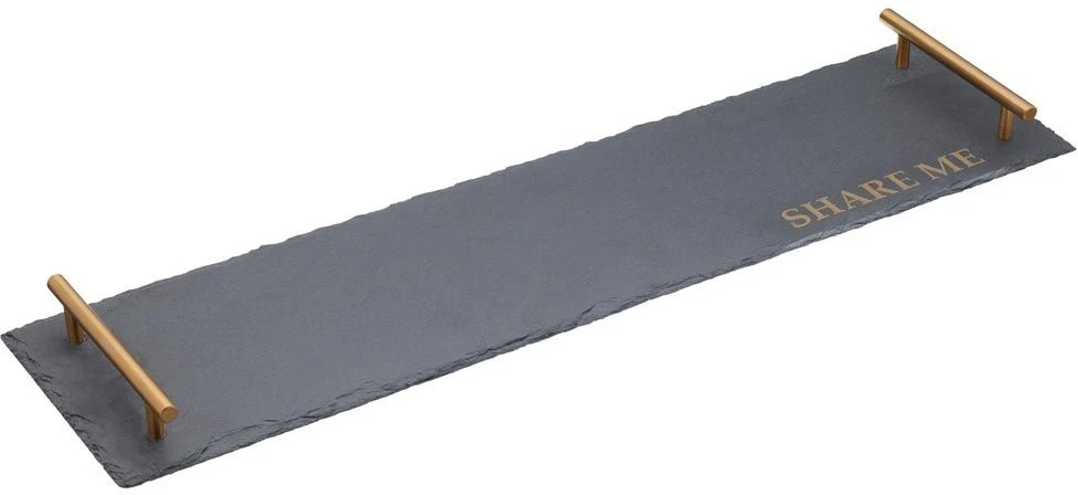 Artesa Rectangular Slate Platter 60x15cm 3 Artesa Rectangular Slate Platter 60x15cm