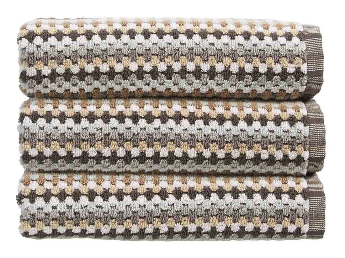 Christy Carnaby Stripe Towel Neutral 3 Christy Carnaby Stripe Towel Neutral