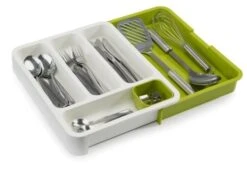 Joseph Joseph Drawerstore Cutlery Drawer - White/Green