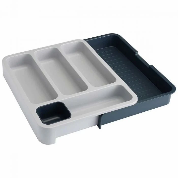 Joseph Joseph Drawerstore Cutlery Drawer - Dark Grey/Grey 3 Joseph Joseph Drawerstore Cutlery Drawer - Dark Grey/Grey