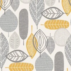 Arthouse Malmo Ochre Wallpaper