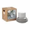 Denby Elements 12 Piece Dinner Set Light Grey -Home Furnishings Store 29422 18283