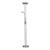 Mother And Child Led Floor Lamp - Satin Silver