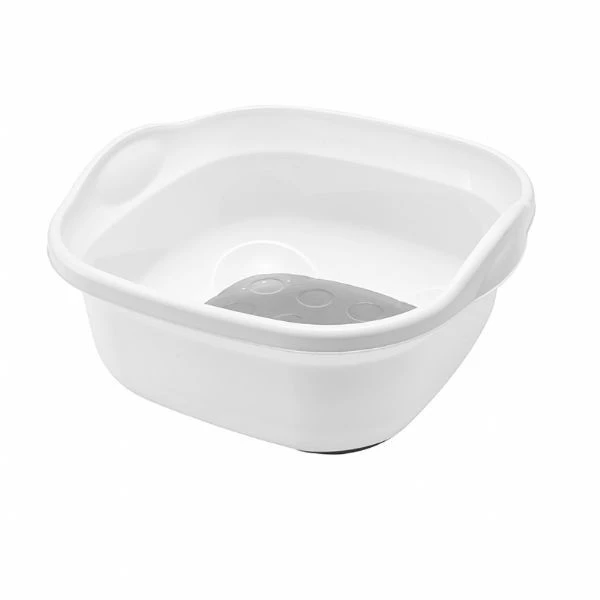 Addis Premium Range Soft Touch Bowl White Grey 3 Addis Premium Range Soft Touch Bowl White Grey