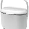 Addis Premium Range Compost Caddy White Grey -Home Furnishings Store 32918 16683