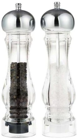 The English Tableware Company President Grande Salt & Pepper Mill Set