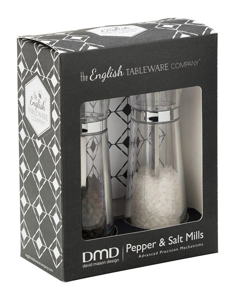 The English Tableware Company Tucana Salt & Pepper Mill Set 4 The English Tableware Company Tucana Salt & Pepper Mill Set - Image 2