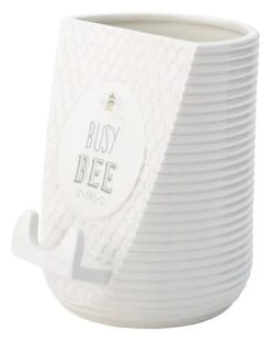 The English Tableware Company Bee Happy Utensil Pot With Stand 8 The English Tableware Company Bee Happy Utensil Pot With Stand -Home Furnishings Store 35579 14918