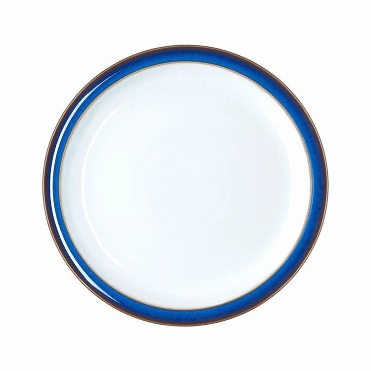 Denby Imperial Blue Medium Plate 3 Denby Imperial Blue Medium Plate