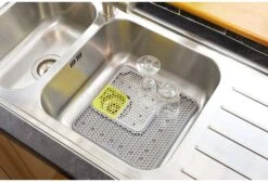 KitchenCraft Protective Sink Mat 30x30cm Grey -Home Furnishings Store 35903 14718