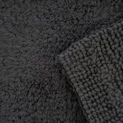 Christy Reversible Pedestal Mat - Graphite -Home Furnishings Store 36187 14470