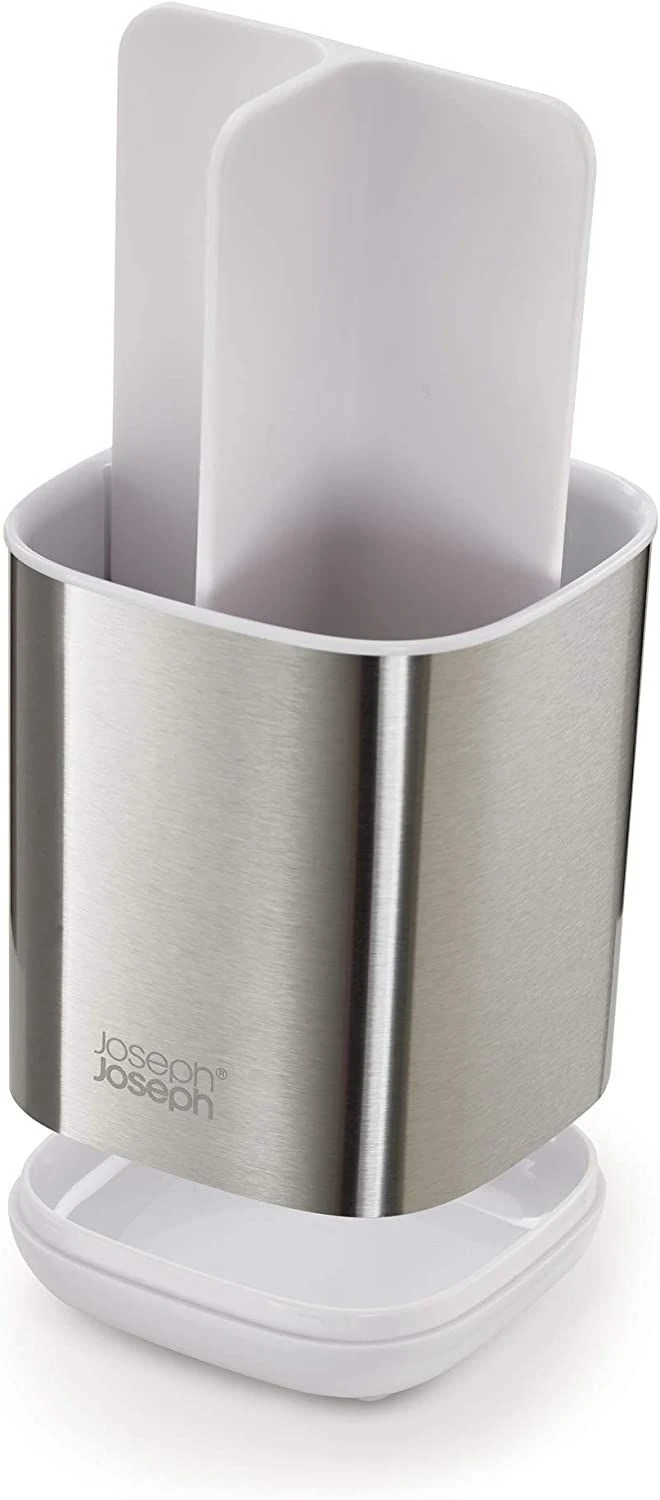 Joseph Joseph Small Steel Toothbrush Caddy 4 Joseph Joseph Small Steel Toothbrush Caddy - Image 2