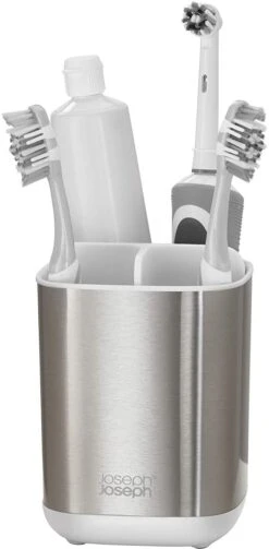 Joseph Joseph Small Steel Toothbrush Caddy 8 Joseph Joseph Small Steel Toothbrush Caddy -Home Furnishings Store 36223 14438