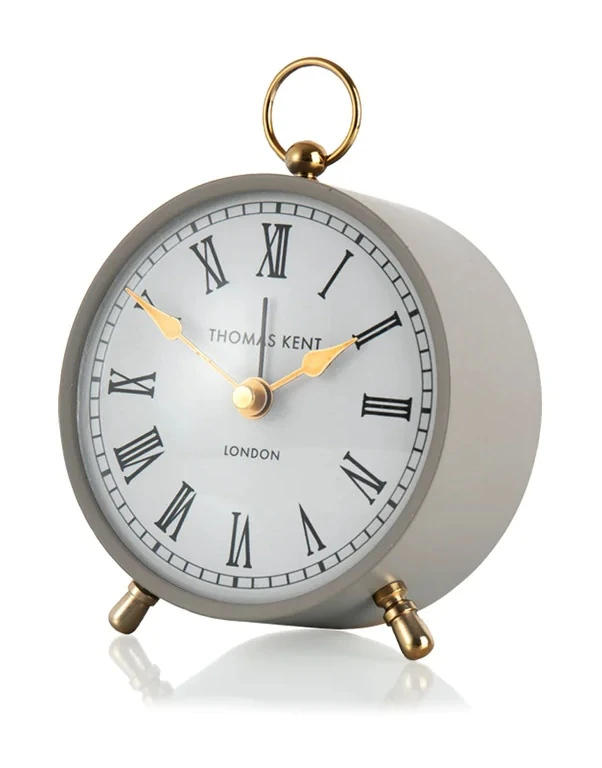 Thomas Kent 4' Wren Alarm Mantel Clock - Dove 3 Thomas Kent 4' Wren Alarm Mantel Clock - Dove