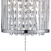 Searchlight Wall Light With Crystal Drops -Home Furnishings Store 37425 13879