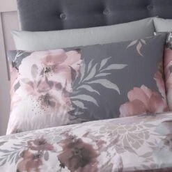 Catherine Lansfield Dramatic Floral Grey Duvet Set 9 Catherine Lansfield Dramatic Floral Grey Duvet Set -Home Furnishings Store 38141 13339