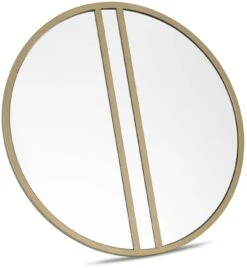 Calgary Mirror Satin Brass -Home Furnishings Store 38668 12831