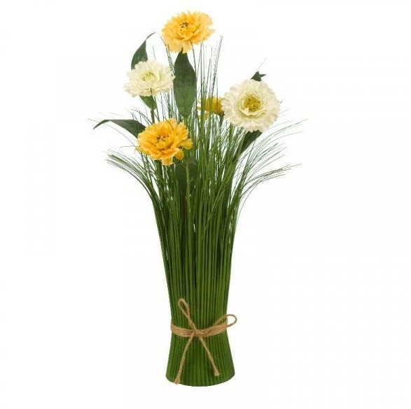 Smart Garden Faux Bouquet - Mellow Yellow 40cm 3 Smart Garden Faux Bouquet - Mellow Yellow 40cm