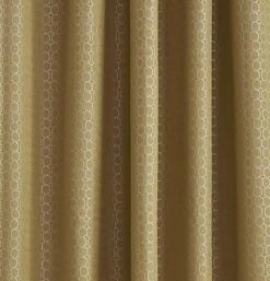 Ashley Wilde Flynn Ochre Blackout Curtains -Home Furnishings Store 40907 10474