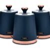 Tower Cavaletto Set Of 3 Canisters Blue -Home Furnishings Store 42681 7966