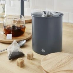 Swan Nordic Set Of 3 Canisters - Grey -Home Furnishings Store 42699 7962