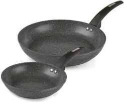 Tower Cerastone 20/28cm Frying Pan Twin Pack