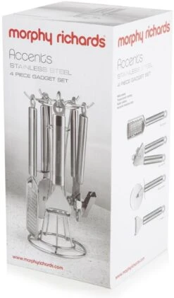 Morphy Richards Accents 4 Piece Gadget Set Stainless Steel -Home Furnishings Store 42714 7912