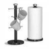 Morphy Richards Accents Towel Pole And Mug Tree Set Black -Home Furnishings Store 42718 7896
