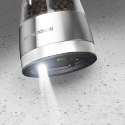 Morphy Richards Accents Electronic Salt & Pepper Mill Stainless Steel -Home Furnishings Store 42722 7888