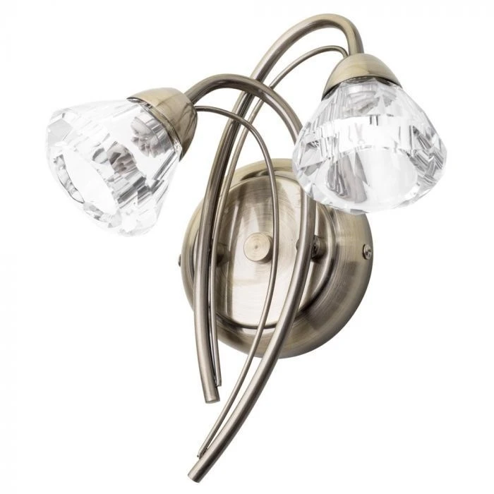 BHS Marianne Wall Light Antique Brass 2 BHS Marianne Wall Light Antique Brass