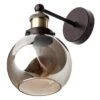 BHS Carter Industrial Glass Ball Wall Light -Home Furnishings Store 42825 7709