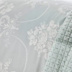 Laura Ashley Josette Duck Egg Duvet Set -Home Furnishings Store 44299 6151