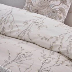 Laura Ashley Pussy Willow Dove Grey Duvet Set -Home Furnishings Store 44305 6146