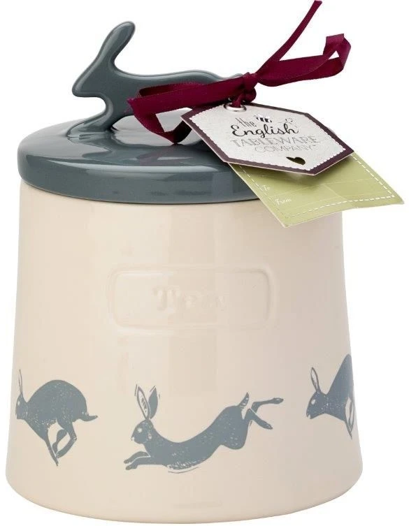 The English Tableware Company Artisan Hare Tea Canister 3 The English Tableware Company Artisan Hare Tea Canister