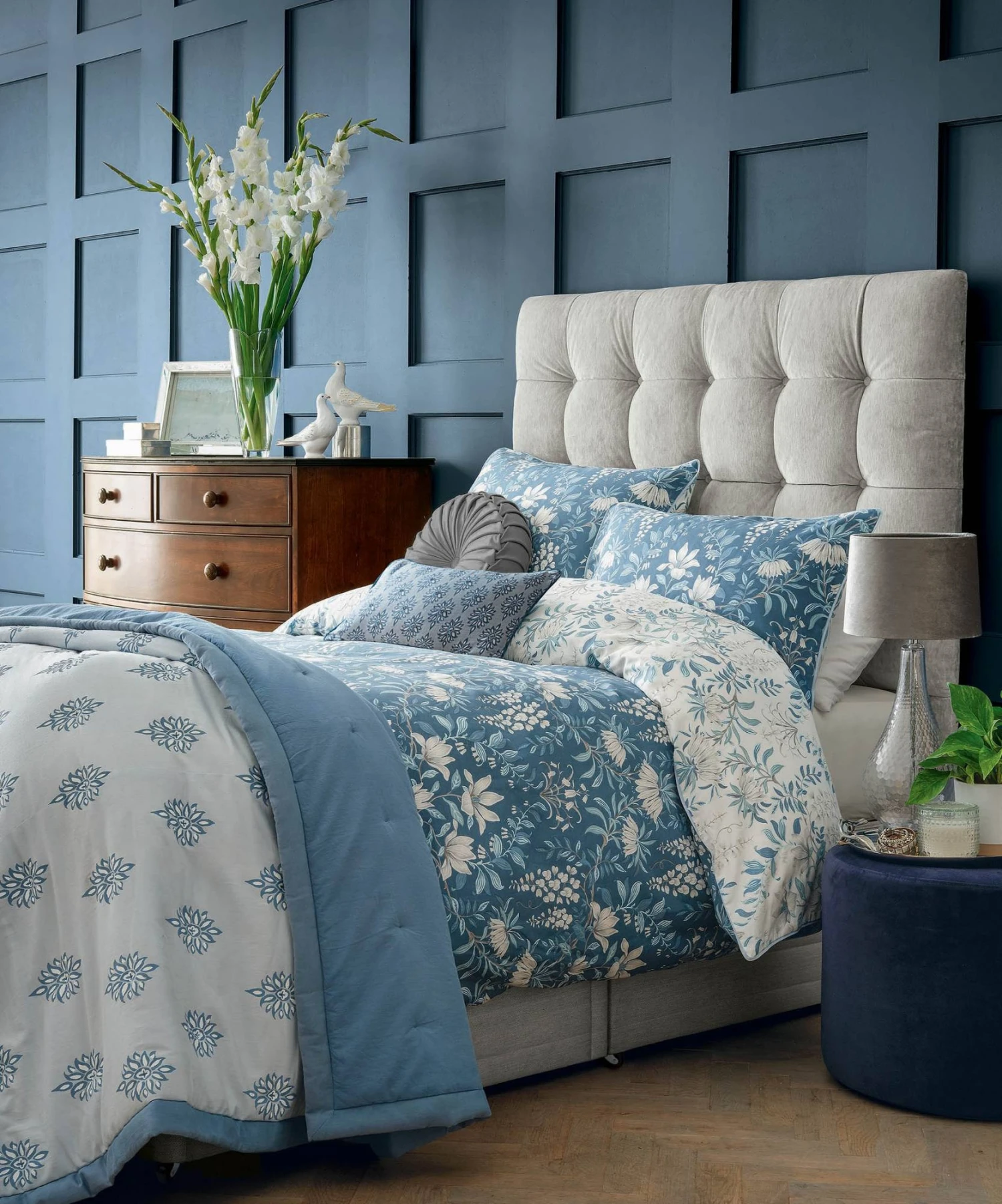 Laura Ashley Parterre Seaspray Duvet Set 3 Laura Ashley Parterre Seaspray Duvet Set
