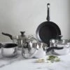 Simply Home Stainless Steel 5 Piece Pan Set -Home Furnishings Store 48154 38660