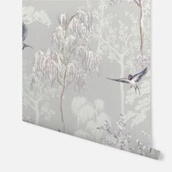 Arthouse Japanese Garden Grey Wallpaper -Home Furnishings Store 48696 37225