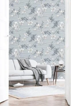 Arthouse Jardin Floral Grey Wallpaper -Home Furnishings Store 48697 37228