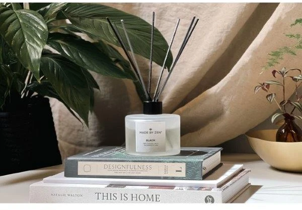 Made By Zen Black Luxury Reed Diffuser 3 Made By Zen Black Luxury Reed Diffuser