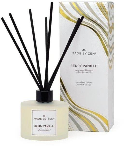 Made By Zen Berry Vanille Luxury Reed Diffuser 4 Made By Zen Berry Vanille Luxury Reed Diffuser - Image 2