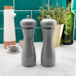 Taylors Eye Witness Salt & Pepper Mill Grey Set Of 2 7 Taylors Eye Witness Salt & Pepper Mill Grey Set Of 2 -Home Furnishings Store 48923 36714