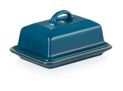 Le Creuset Butter Dish Deep Teal 9 Le Creuset Butter Dish Deep Teal -Home Furnishings Store 49029 36424