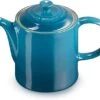 Le Creuset Grand Teapot Deep Teal 1 Le Creuset Grand Teapot Deep Teal -Home Furnishings Store 49030 36427