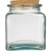 Captivate & Again Recycled Glass Storage Jar 1.5L -Home Furnishings Store 49043 36378