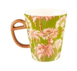 Captivate Eleanor Bowmer Tall Mug Khaki Palm -Home Furnishings Store 49073 36311